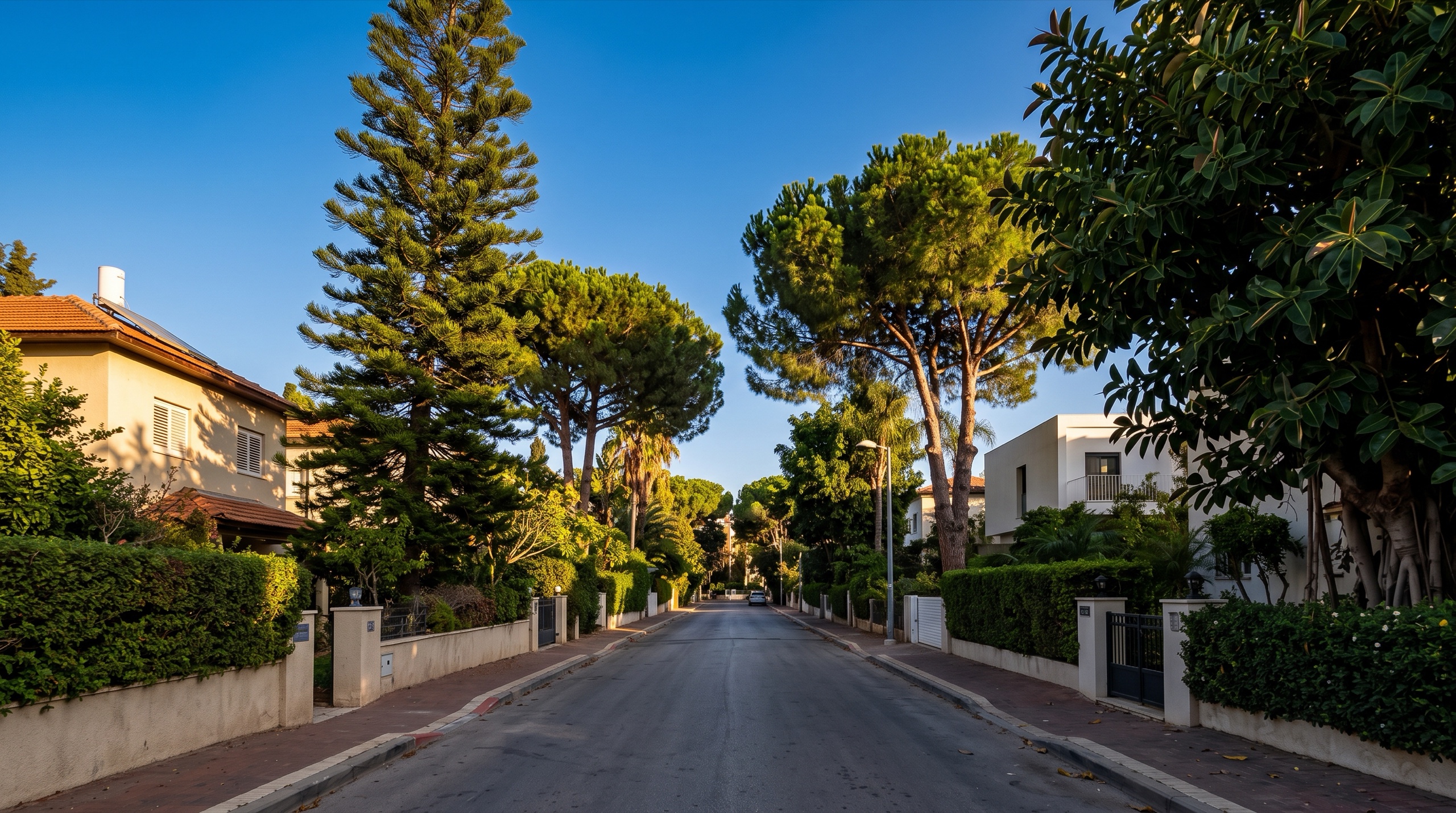 בתים פרטיים עם גינות גדולות בצהלה, צפון תל אביב (הדמיה)