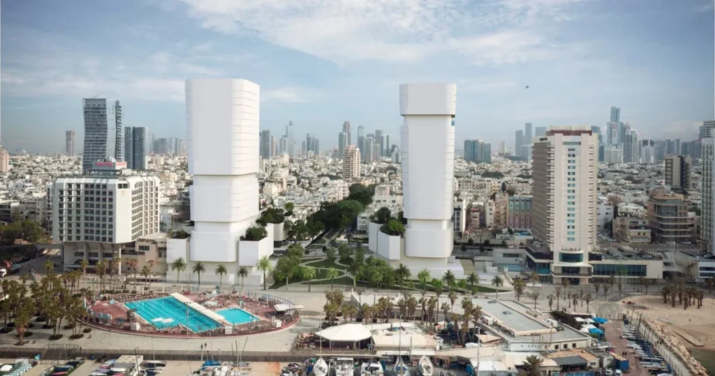 אושרה סופית הקמת שני מגדלים בני 25 קומות בכיכר אתרים בתל אביב