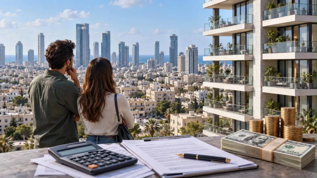 החזר משכנתא לדירת 4 חדרים בת"א: 16,850 שקל בחודש