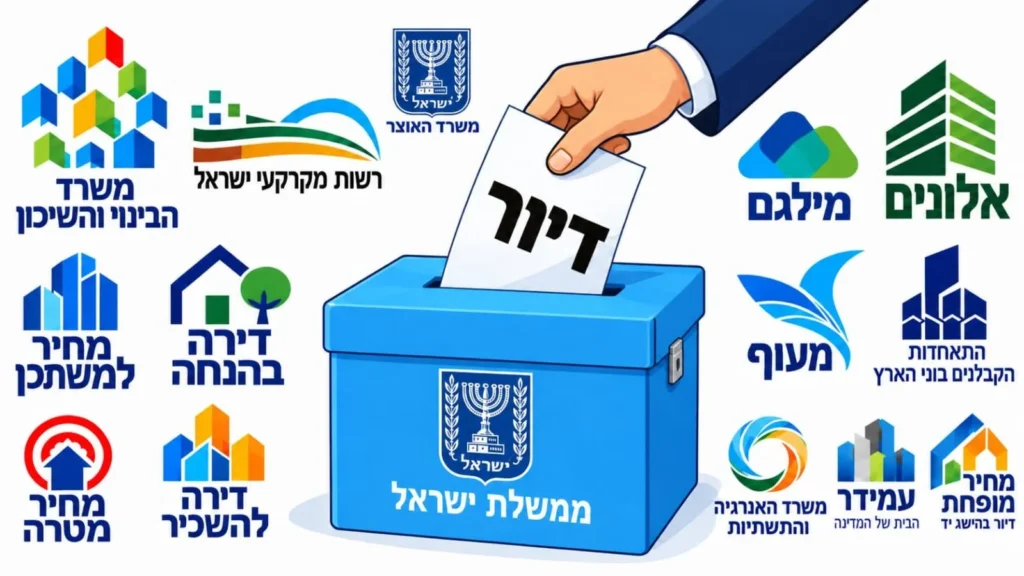 נדל״ן כאן ועכשיו: הממשלות מתחלפות, השמות משתנים ומשבר הדיור נשאר