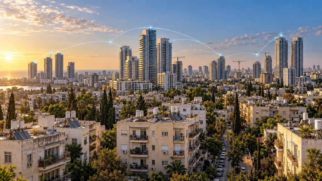 צפון תל אביב ורמת השרון: בנייה חדשה מול האטה ארצית
