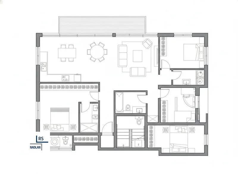 Apartamento, 4 habitaciones en Hetsepon Hechedesh - Hechelek Hdromi, Tel Aviv-Yafo